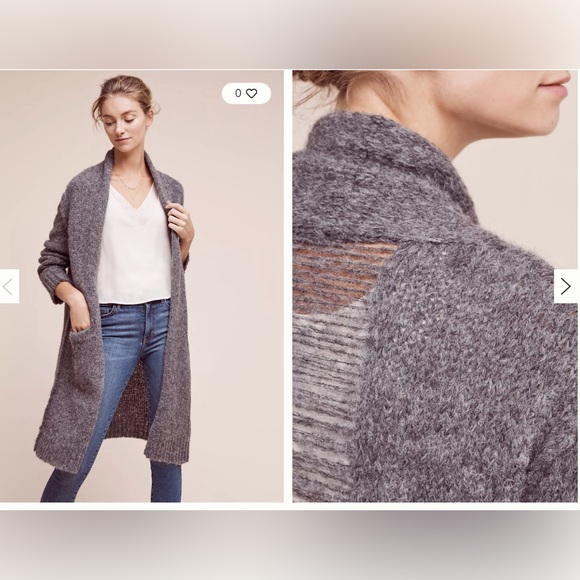 🔹 Current/Elliott Alpaca Cardigan. - Picture 4 of 12